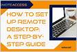 Cómo configurar Remote Desktop una guía paso a paso TSplu